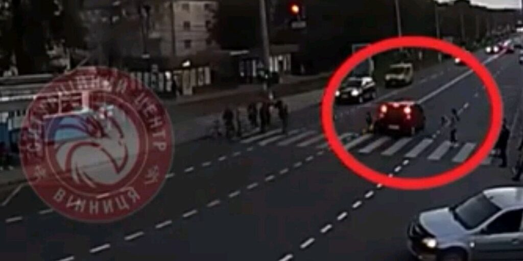 У Вінниці на пішохідному переході збили двох дітей