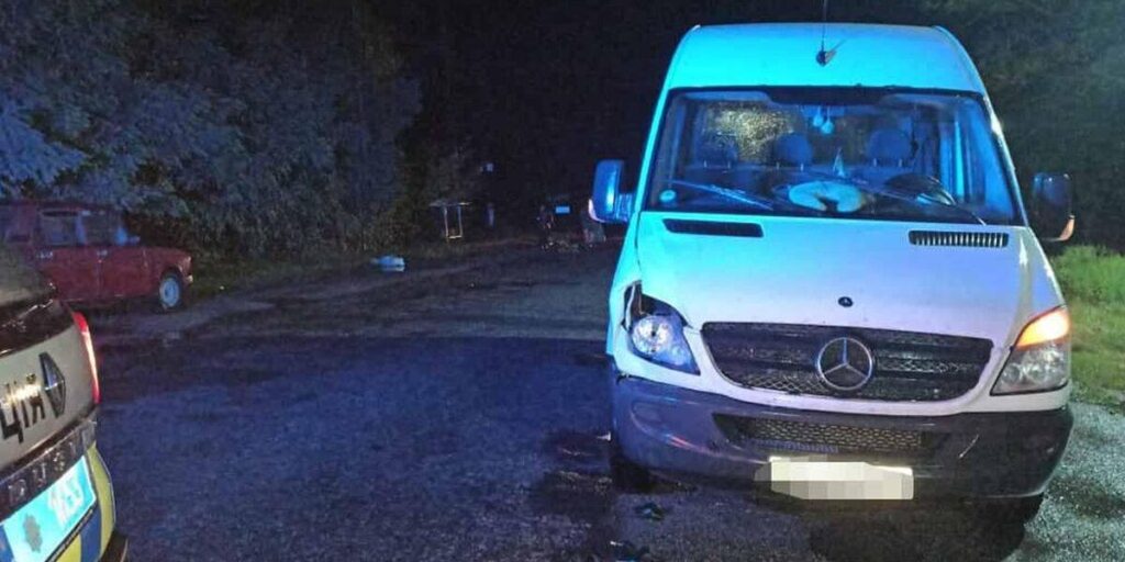 В Жмеринському районі під колесами мікроавтобусу померла бабуся