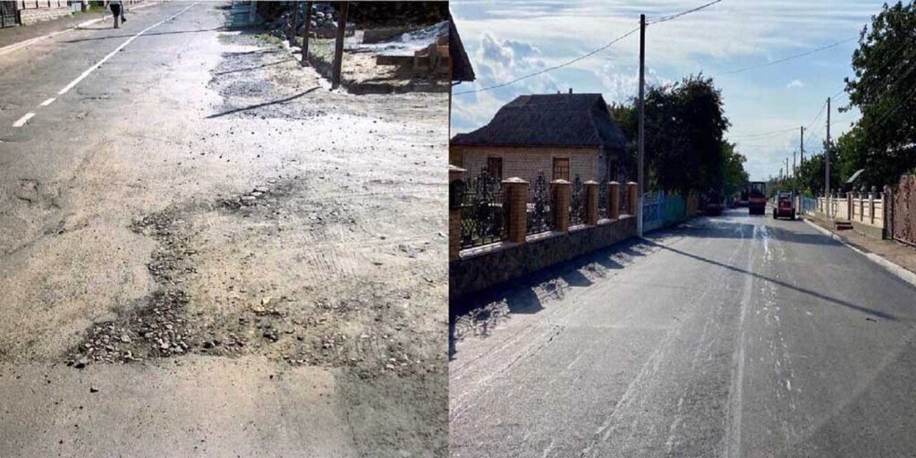 Відновлення дороги у Бершаді коштувало 900 тис. грн