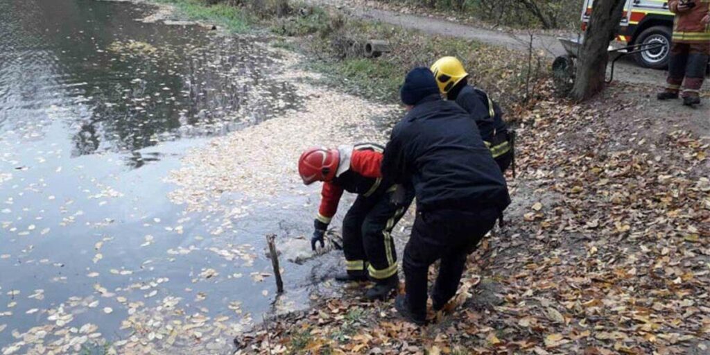 В Жмеринці з водойми дістали потопельника