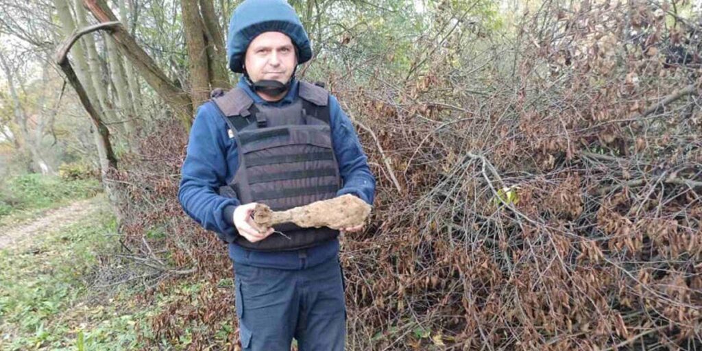 В Літинському районі знайшли мінометну міну