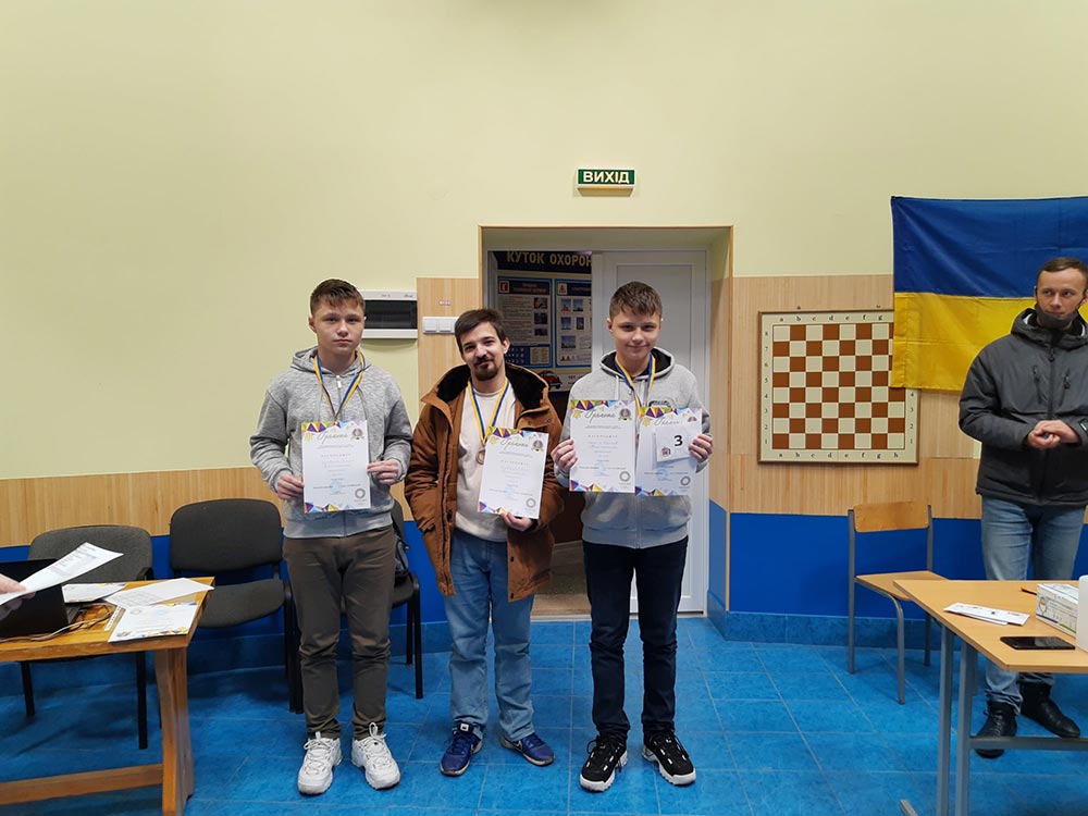 Вінницькі тренери виграли командний кубок області  з шахів