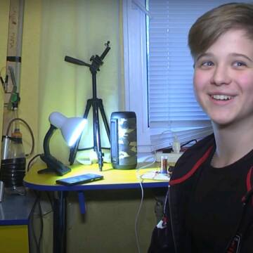 15-річний вінницький винахідник розробив нано-пристрій для передачі звуку