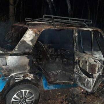 У мешканця Тиврівського району автівку викрали і спалили