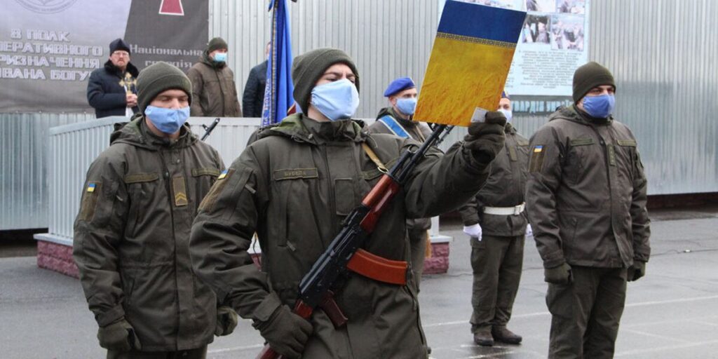 Калинівські гвардійці-новобранці присягнули на вірність українському народові