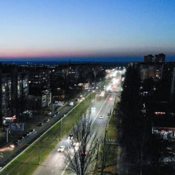У Вінниці дві вулиці матимуть сучасне LED-освітлення