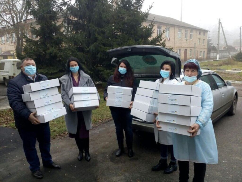Пакунки пацієнта надійшли до Бершадської та Немирівської лікарні