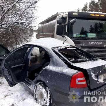 Через негоду 28-річний водій потрапив в смертельну ДТП на Вінниччині