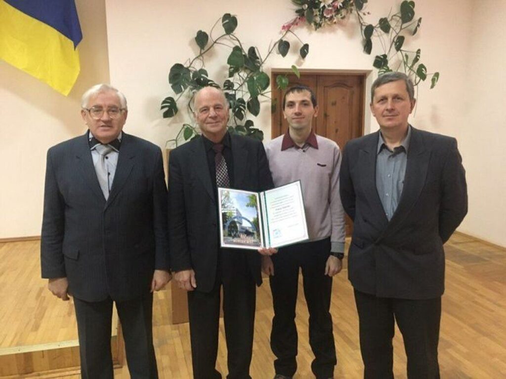 Еколог з Швейцарії отримав почесне звання професора у ВНТУ