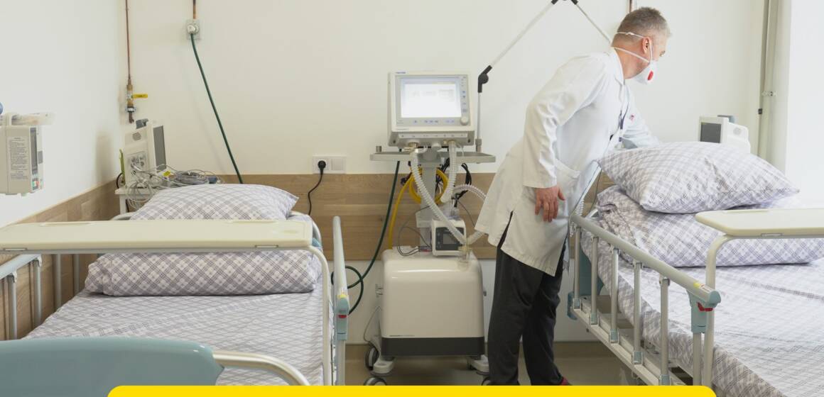 Майже 400 пацієнтів у вінницьких лікарнях наразі підключені до кисню