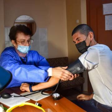 Вінницькі патрульні проходять щеплення вакциною CoronaVac