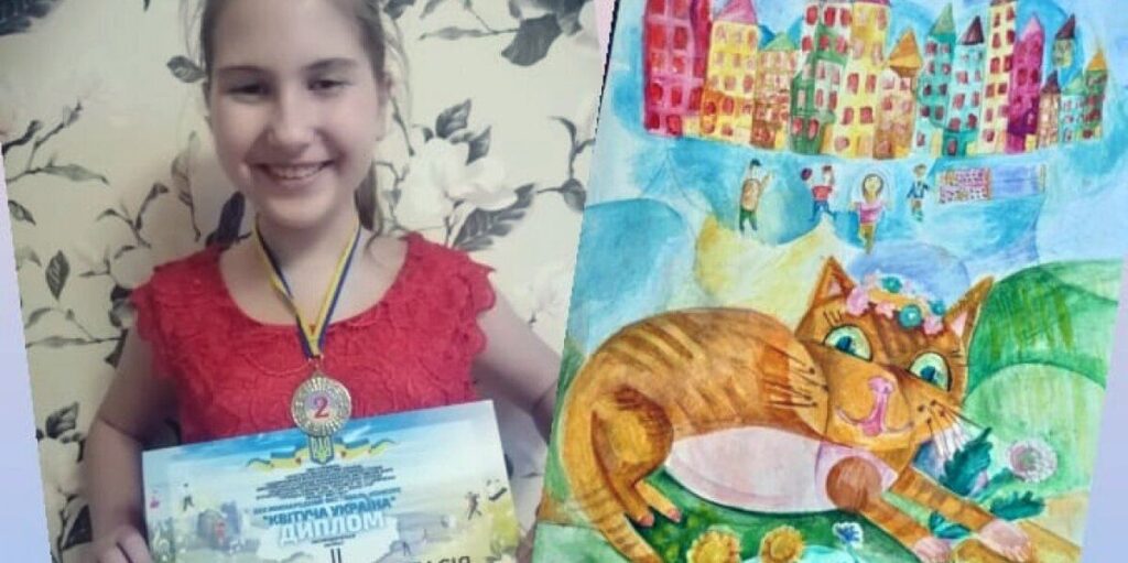 Юна вінничанка здобула нагороду на конкурсі Квітуча Україна
