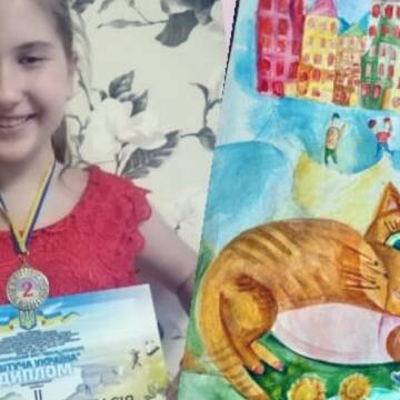 Юна вінничанка здобула нагороду на конкурсі “Квітуча Україна”