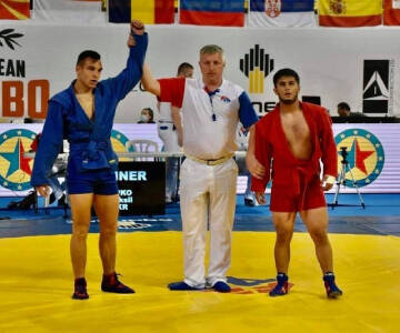 Вінничанин став віце-переможцем Чемпіонату Європи з боротьби самбо