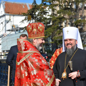 Вінницю відвідав предстоятель Православної церкви України