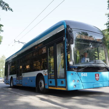 У Вінниці запрацював продовжений тролейбусний маршрут