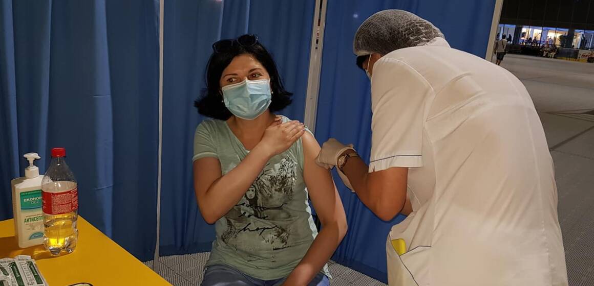 На вихідних у Вінниці вакцинували понад півтисячі чоловік