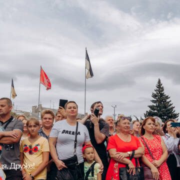 У центрі Вінниці відзначали 30 років Незалежності України