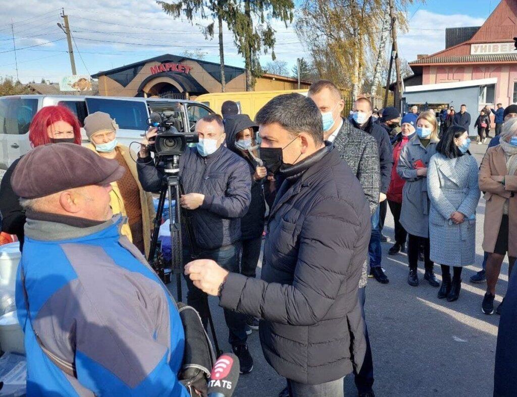 На Вінниччину з візитом приїхав Володимир Гройсман