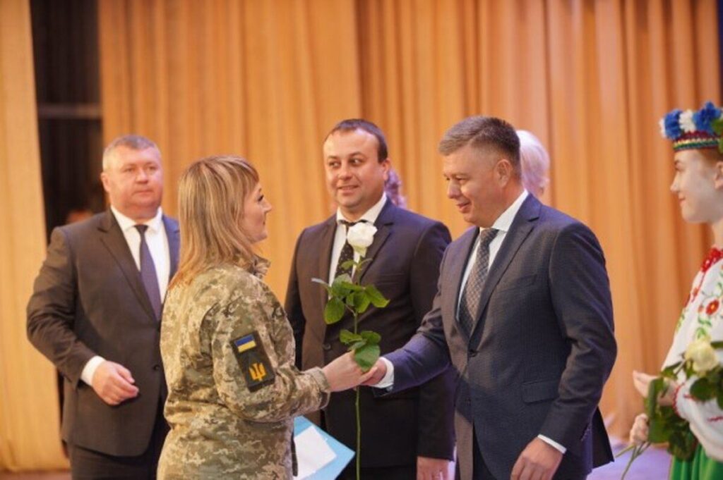 Військових Вінниччини привітали зі святом