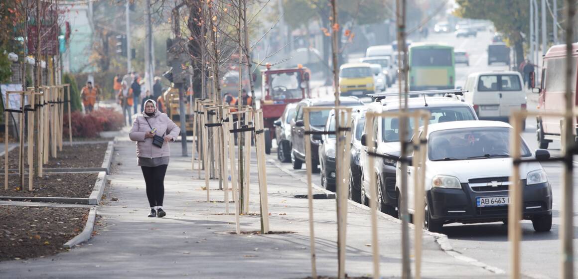У Вінниці за рік відремонтували більше 22 тисяч квадратних метрів  тротуарів