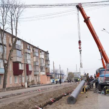 Сергій Моргунов перевіряв, як проходить ремонт на вулиці Батозькі