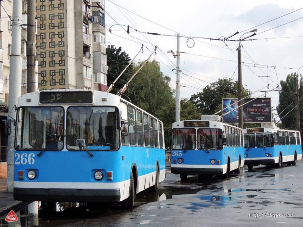 Вінницькі тролейбуси, яким по 40 років виведуть з експлуатації