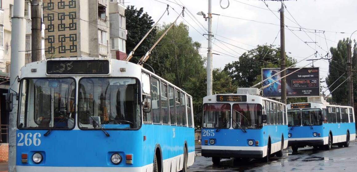 Вінницькі тролейбуси, яким по 40 років виведуть з експлуатації
