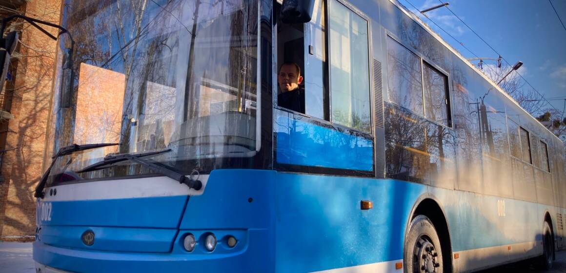 Завдяки досвідченим водіям, рух громадського транспорту у Вінниці здійснюється за графіком