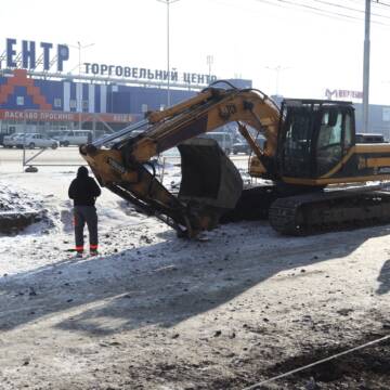 Реконструкція вулиці Батозької триває незалежно від погодних умов