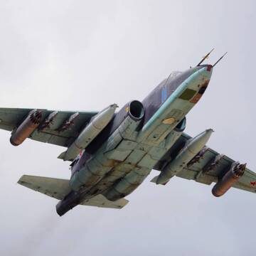 Під Калинівкою українські військові льотчики збили російський СУ-25