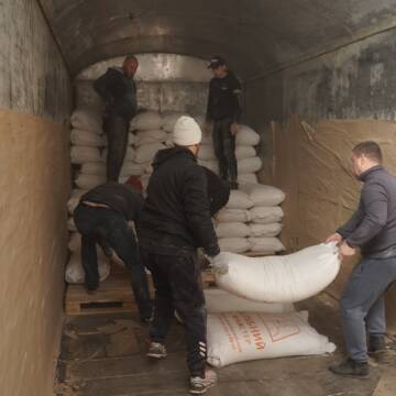 З Вінниці на Київ передали вагон борошна