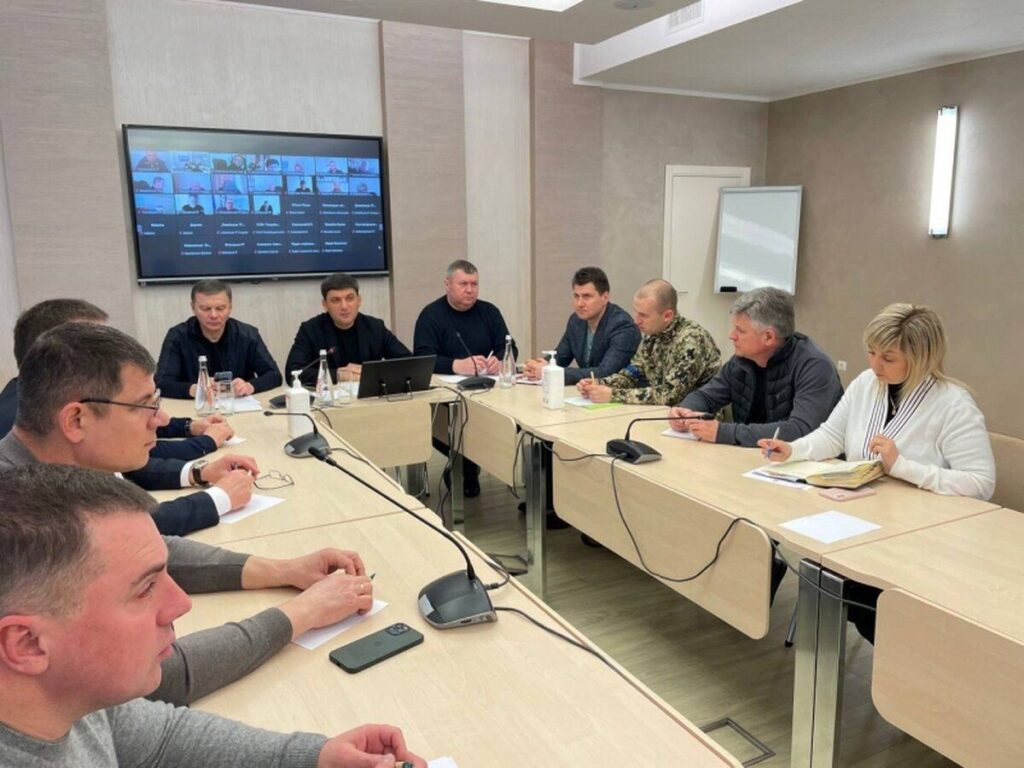Відбулася нарада Міжрегіонального координаційного гуманітарного штабу з головами територіальних громад Вінниччини