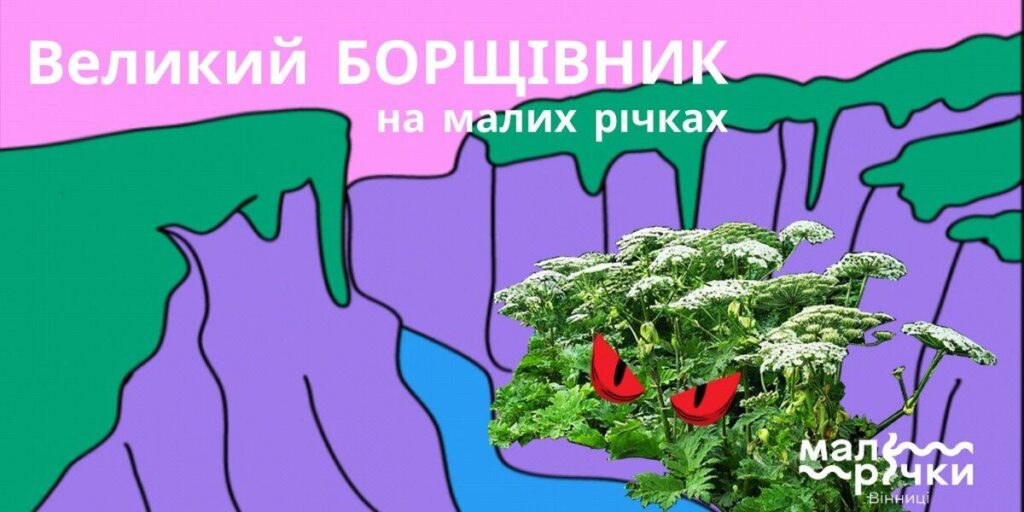 «Знищимо борщівник на малій річці»: вінничан запрошують на толоку