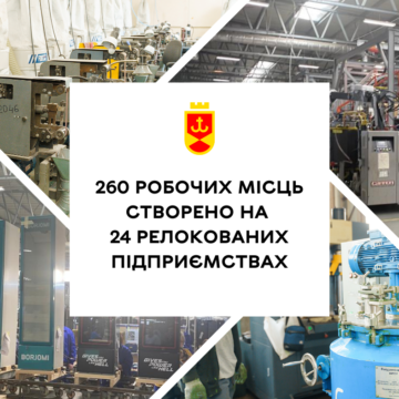 260 робочих місць створено на релокованих підприємствах – Сергій Моргунов
