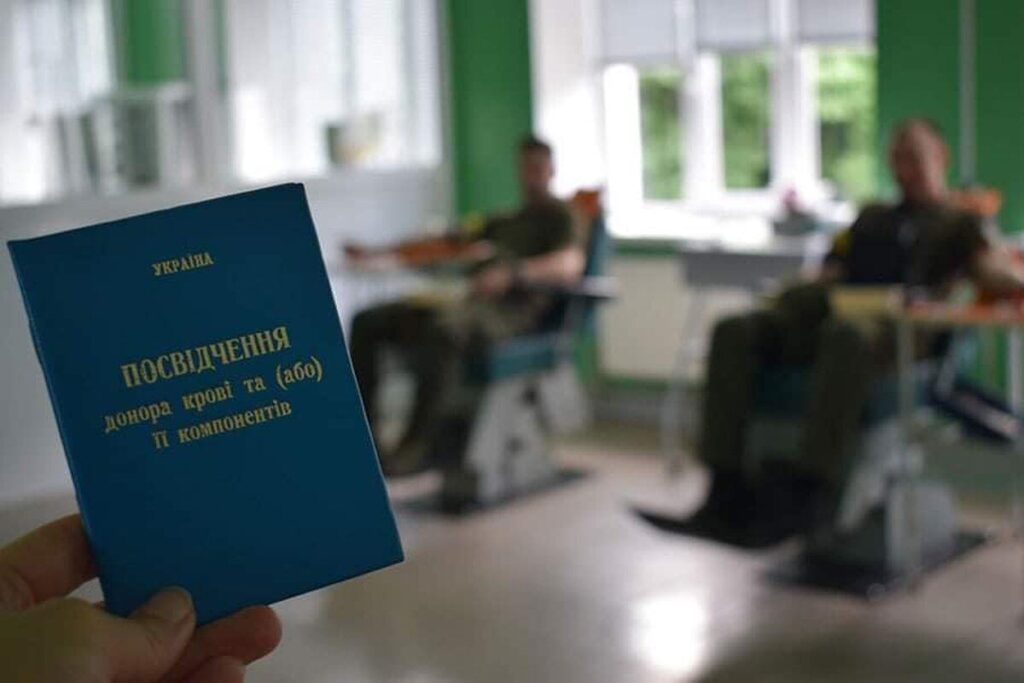 У Вінниці нацгвардійці здають кров, аби врятувати поранених побратимів