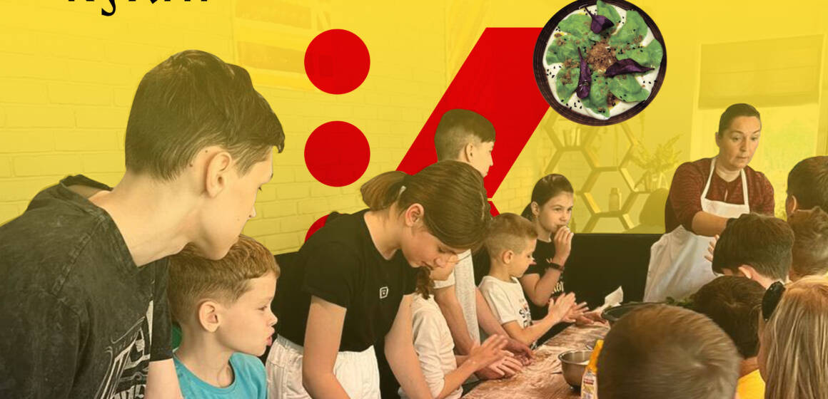 У червні для дітей з родин, які знайшли прихисток у Вінниці, проведуть нові цікаві кулінарні майстер-класи