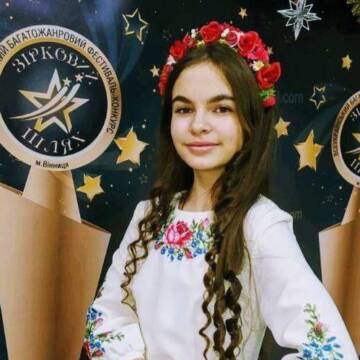 Вінницька піаністка Марія Гресько здобула перемогу у Всеукраїнському конкурсі мистецтв «Країна Кобзаря»