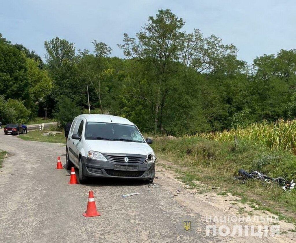 В селі на Вінниччині під час ДТП травмувався підліток