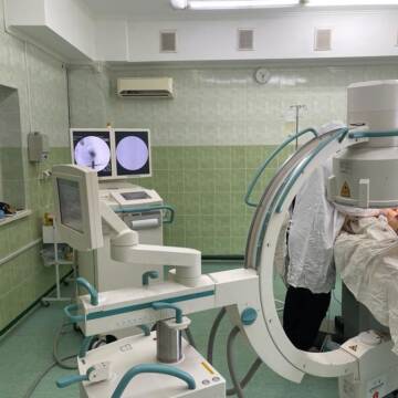 Чотири громади з Баварії передали Вінниці рентгенівський мобільний апарат, який вже працює в одній з лікарень міста