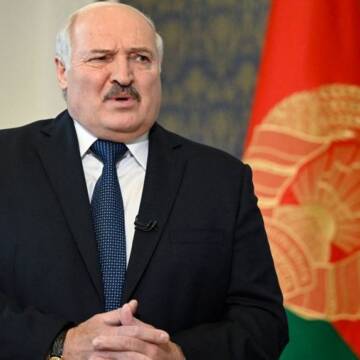 Лукашенко побажав Україні «мирного неба», не згадавши про обстріли з території Білорусі