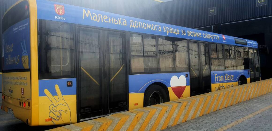 Разом з автобусами місто-потратим Кельце передало гуманітарну допомогу Вінниці – Сергій Моргунов