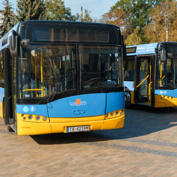 У Вінниці презентували два автобуси, які передало польське місто-побратим