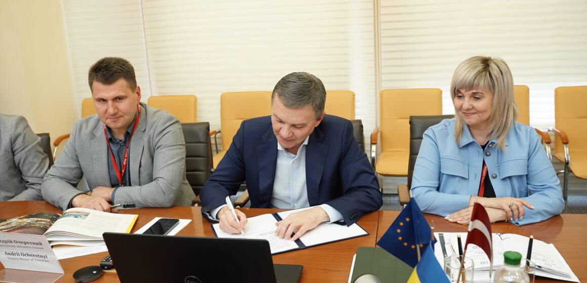 Вінниця підписала угоду про співдружність з латвійським містом Вентспілс – Сергій Моргунов