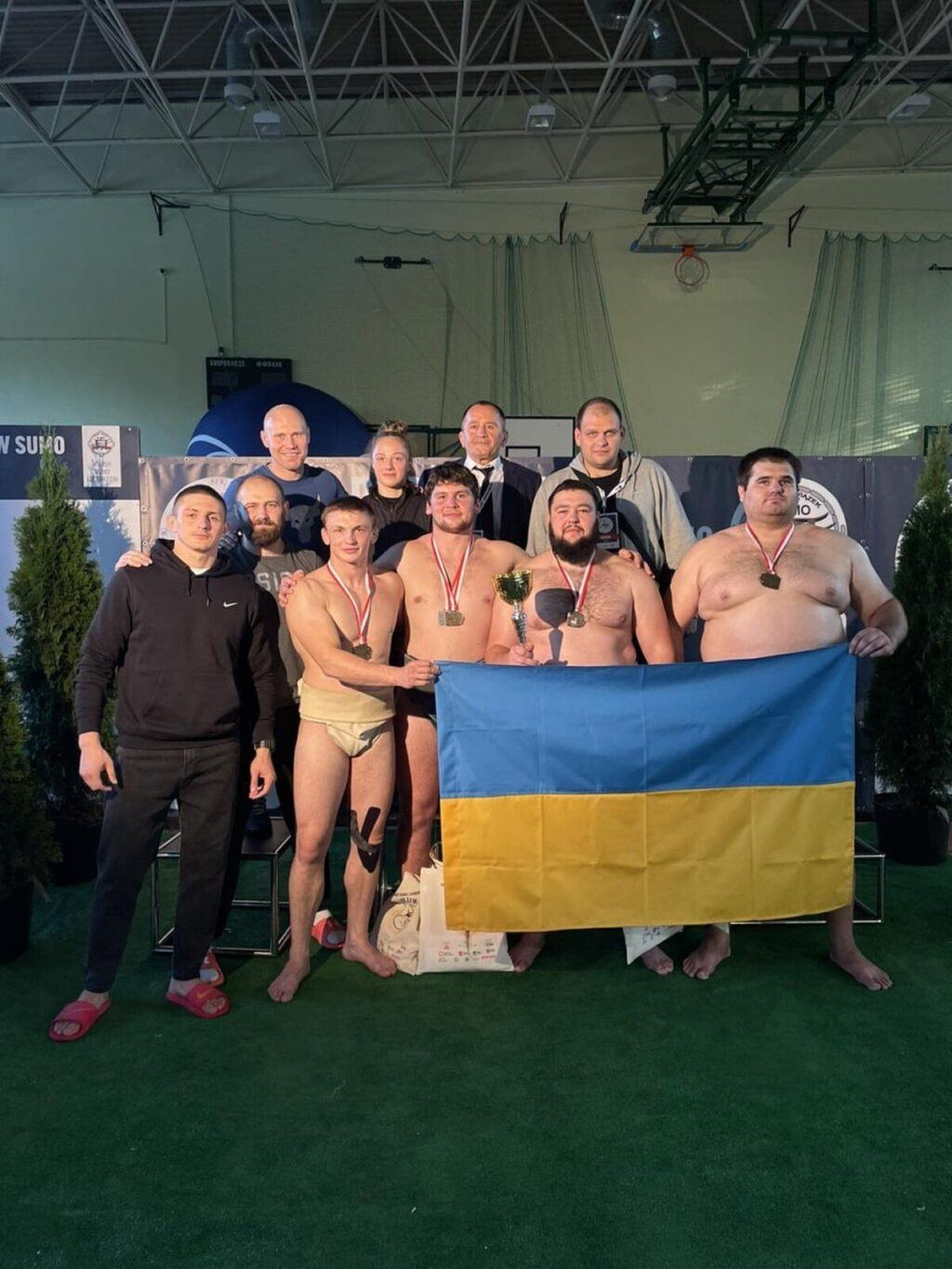 Вінницькі борці Важа Даіаурі та Ірина Гребенчук привезли вражаючий комплект нагород із Кубку Європи з сумо