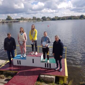 Вінницька спортсменка здобула відразу дві нагороди «срібло» та «бронзу» на Всеукраїнських змаганнях з веслування на байдарках і каное