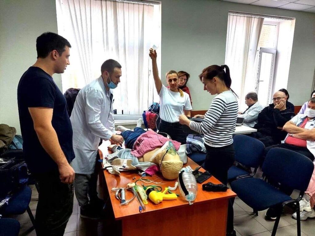Медиків Вінниччини навчають, як діяти при масовому надходженні постраждалих