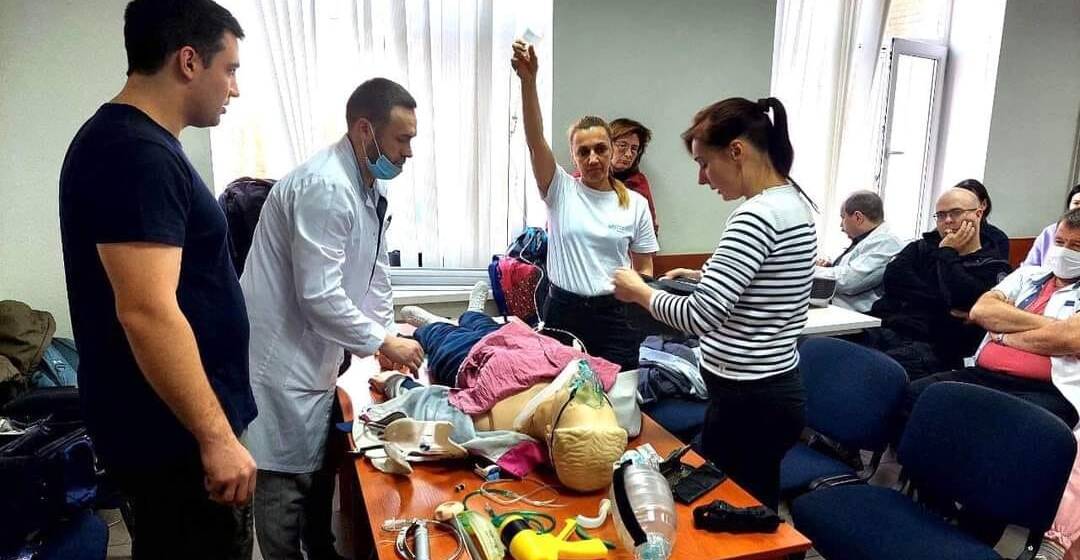 Медиків Вінниччини навчають, як діяти при масовому надходженні постраждалих