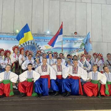 Вінницький зразковий ансамбль народного танцю «Квіти Поділля» став фаворитом фестивалю у Болгарії