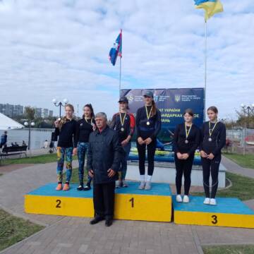 Вінницькі спортсменки здобули призові місця на Чемпіонаті України з веслування на байдарках і каное